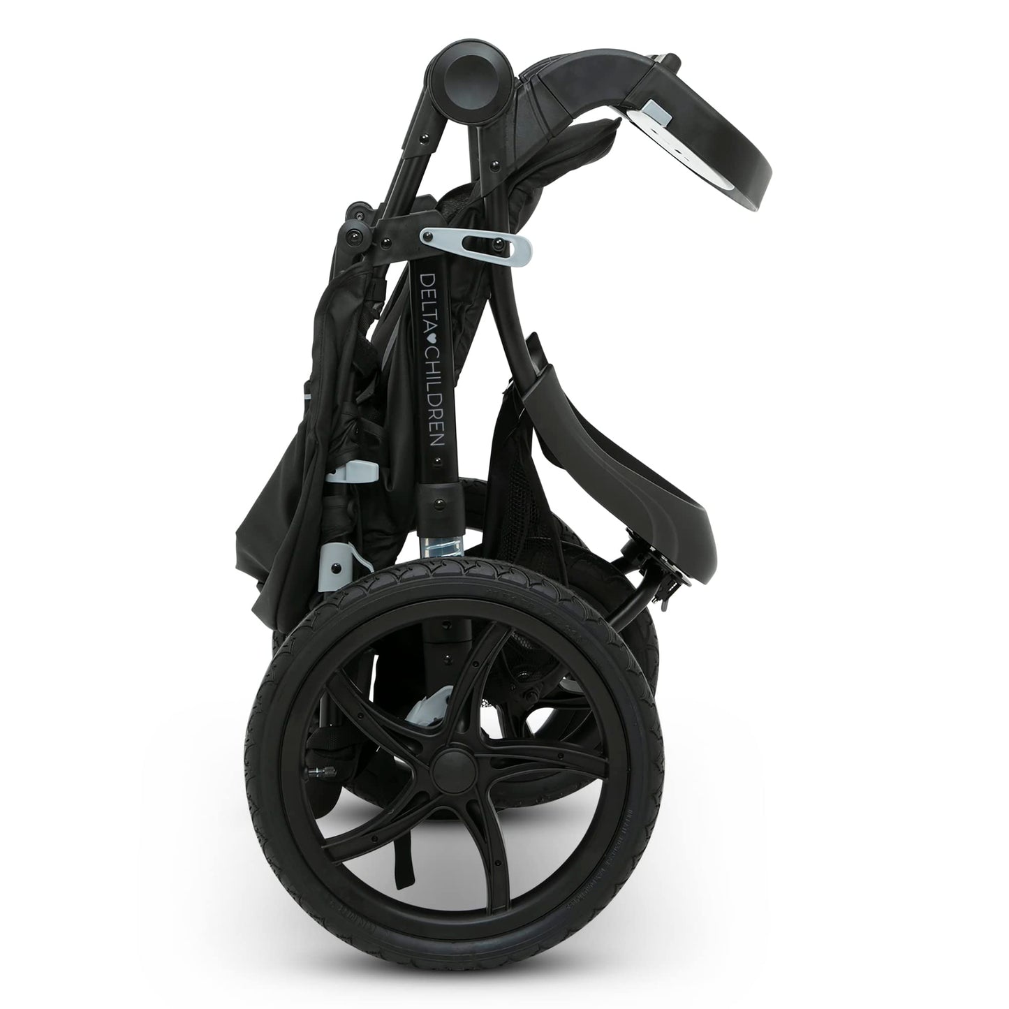 Delta Children Apollo Jogging Stroller – Car Seat Compatible, Black