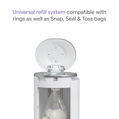 Munchkin UV Diaper Pail with Odor Control & Self-Sealing System