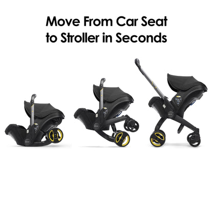 Doona Car Seat & Stroller All-in-One Travel System – Nitro Black