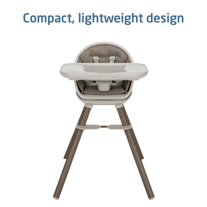 Maxi-Cosi Moa 8-in-1 Convertible High Chair, Truffle