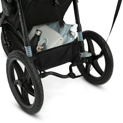 Delta Children Apollo Jogging Stroller – Car Seat Compatible, Black