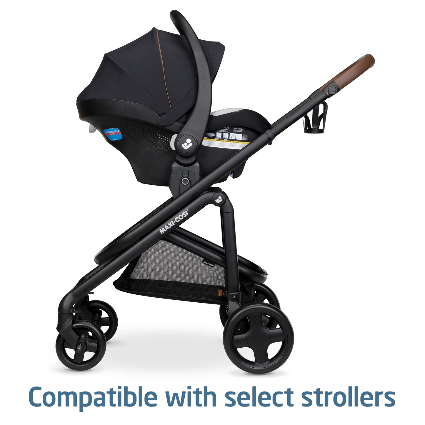 Maxi-Cosi Mico Luxe Infant Car Seat with Base | 4–30 lbs – Midnight Glow