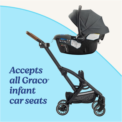 Graco GoMax Lightweight Stroller Frame | Fits All Graco Car Seats