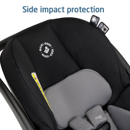 Maxi-Cosi Mico Luxe Infant Car Seat with Base | 4–30 lbs – Midnight Glow