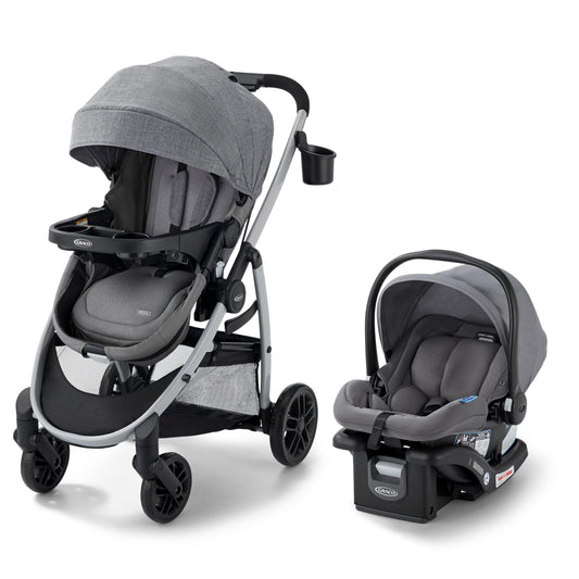 Graco Modes Pramette Travel System with SnugRide Car Seat – Ellington